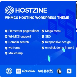 | قالب وردپرس رایگان | Hostzone - Hosting WordPress Theme